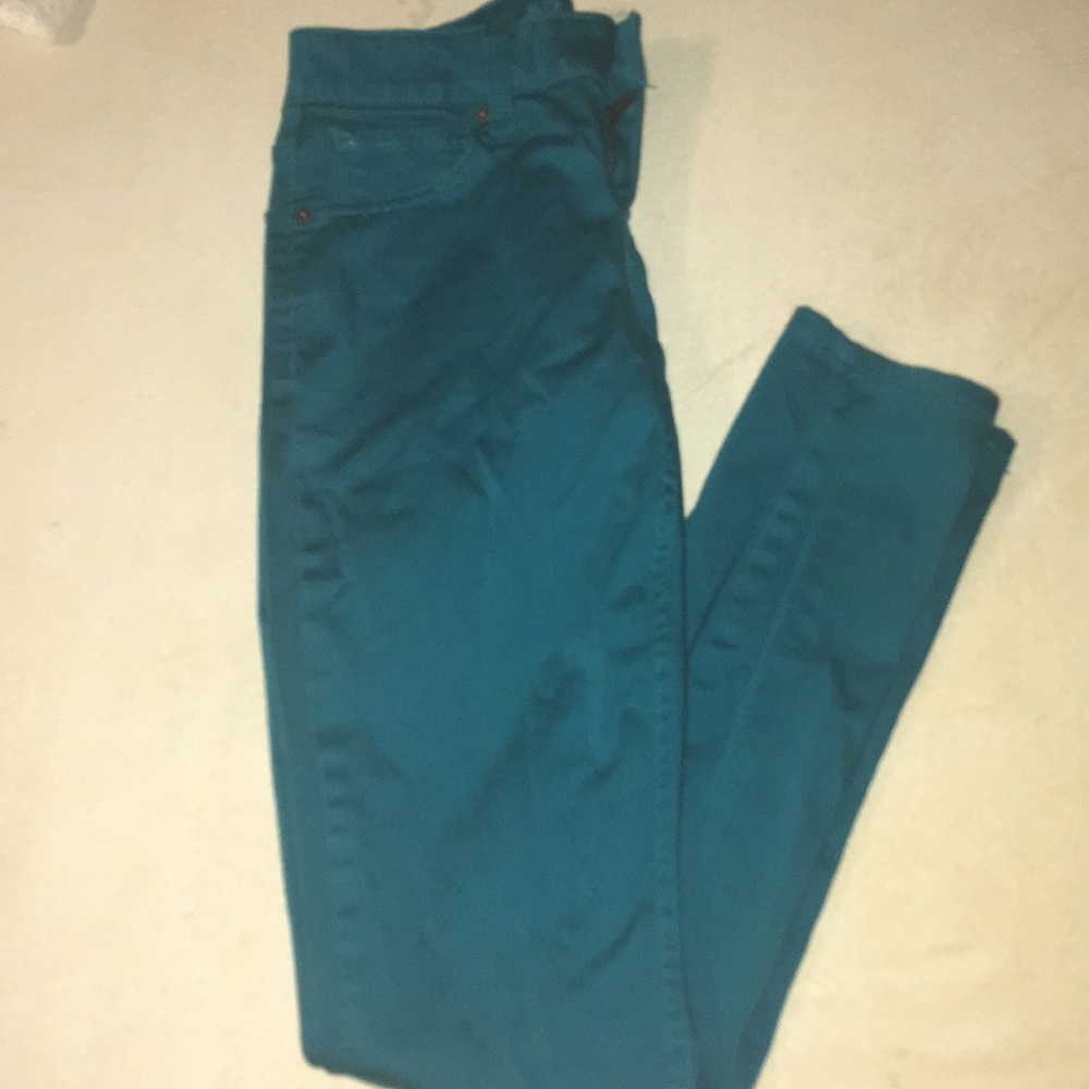 Teal Arizona jeans teal pants